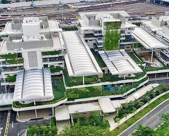 新加坡早教村膜结构屋顶